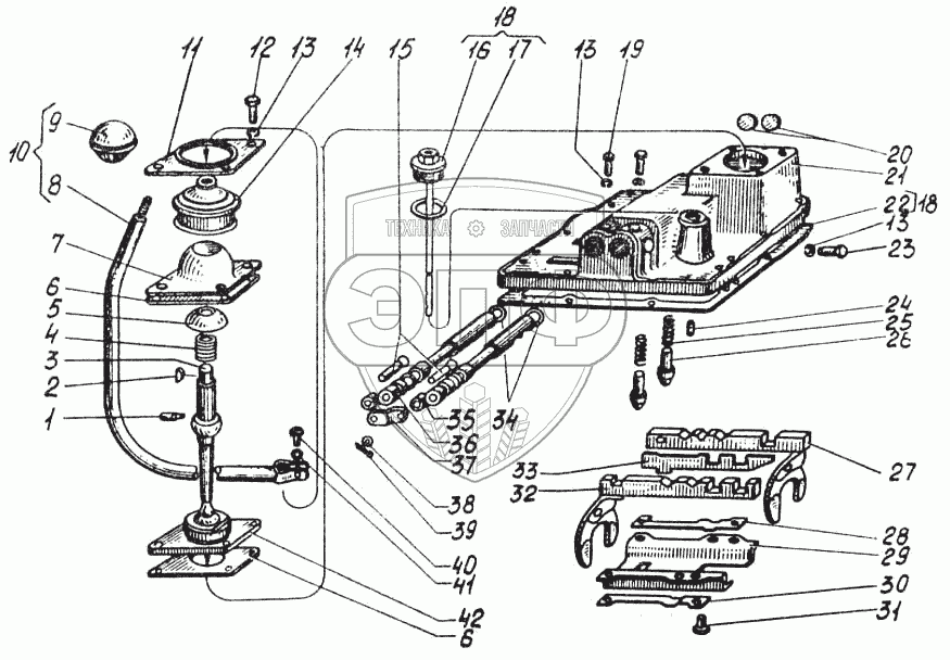 Дт реверс схема. Верхняя крышка реверса ДТ 75. Рычаг КПП ДТ-75. Реверс ДТ 75 схема. Сборка реверса ДТ 75.