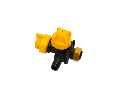 Отсекатель концевой левый с гаечн. крепл. Braglia 714.700.25СБ