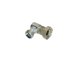 Переходник S32S32 угловой с контрогайкой (М27х1,5хМ27х1,5)
