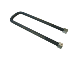 Стремянка рессоры прицепа в сб.СЗАП 8543-2912408 (370мм) внутр.90мм.М 22х1,5