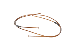 Трубки тормозные змоста к-т 2шт (452 инжектор медн.)(длин+коротк) 220695-350610010