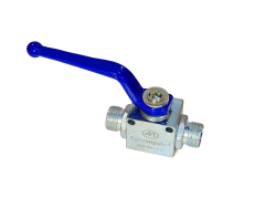 Кран гидравлический 27 (12) 2-х ходовой М22х1,5