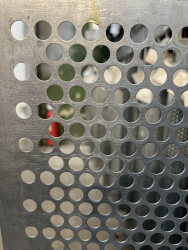 Полотно решетное ЗВСК-120 (740990) кругл отв