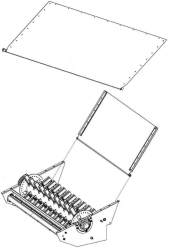 POLESE Stenka (zaslonka) izmelchit KZK-10-0290380V (15724)