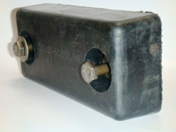 KAMAZ Amortizator platformi (podushka) nobr.(pryamougolnaya) 55102-8501300