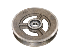 Шкив натяж прив соломотряса в сб с подш 10.01.30.080 ф180 Чугун