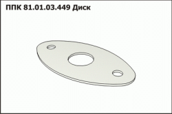 PPK Disk apparata izmelchayuschego PPK 81.01.03.449