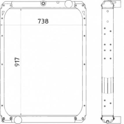 радиатор 6520