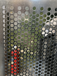 Полотно решетное ОВСК-100 (790990) кругл отв