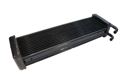 Радиатор отопителя салона (УАЗ-469 (3х рядн.) патрубок-16мм 26.8101060-10 Лихославль патрубки крив (2)