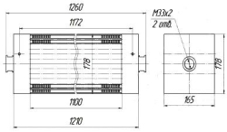 POLESE Radiator maslyanii B1218K.004.1000 (15697)