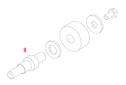 Torum Palec bloka shkivov verhnego vala naklonnoi kameri s 2014 g. 181.03.40.622 Rostselmash1