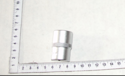 Golovka torcevaya 17 mm 6-grannaya CrV  (13828) (12933)