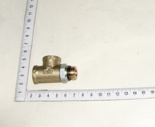 K-744 Troinik vertikalnii D2072 M16h1,5-M16h1,5 AO PTZ (11210)