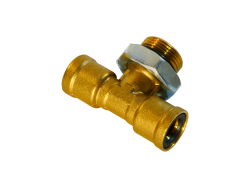 Фитинг торм.трубок  тройник (D-12D-22D-12) KAMOZZI 861015