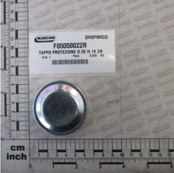 GASPARDO Krishka zaschitnaya D.58 H.14  F05050022R (8787)