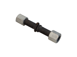 Шпилька для сдваивания колес (барабанного типа) М24 L-135 мм.(шпилька, гайка, гровер, шайба)