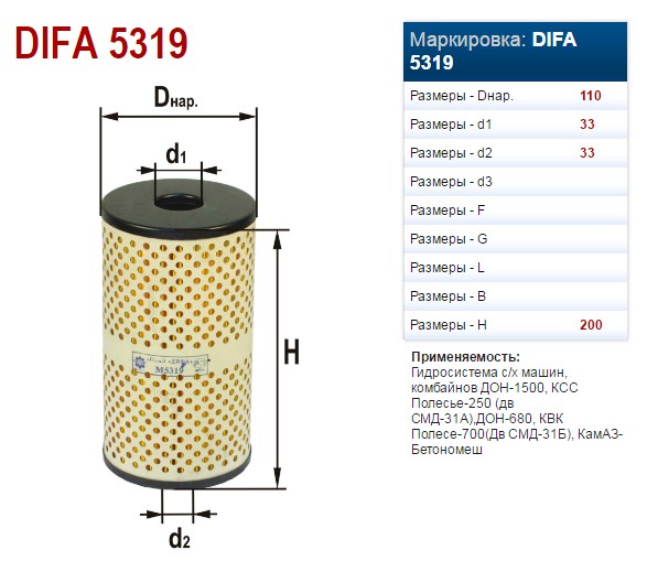 EFOM DON (M5319) 636.1.19.10120 Don  GST DIFA (7131)