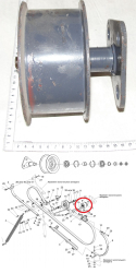 POLESE SHkiv (rolik) natyazhn priv nakl kam KZK-12-0125090 (12073)