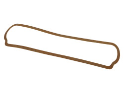 Прокладка клапанной крышки двиг. Д-65