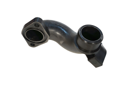 Патрубок 7601-1013734-10 отводящий от теплообменника (пластик)