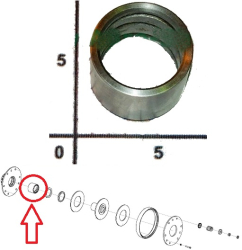 POLESE Vtulka mufti frikcionnoi elevatora zernovogo KZK 0219103 (15636)