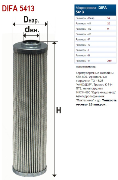 FOM Polese (DIFA 5413) napornii K-744 (7077)