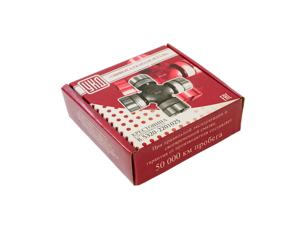 Крестовина 5320-2201025-10 межосев кардана (под стопорное кольцо)(39х118) (2)