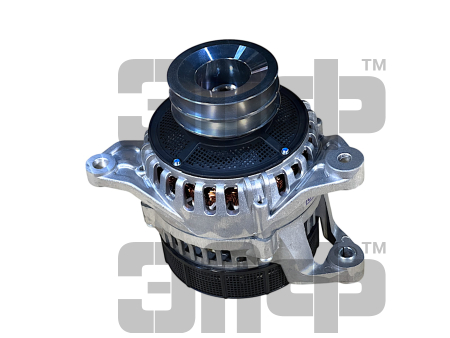 Генератор ПОЛЕСЬЕ В РЕДКИХ СЛУЧАЯХ 3152.3771010-20 (28В, 80А) 2 руч без цепи возбуждения (1)