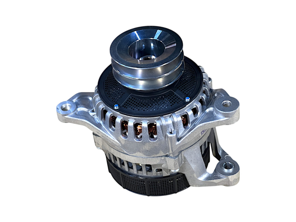 Генератор ПОЛЕСЬЕ В РЕДКИХ СЛУЧАЯХ 3152.3771010-20 (28В, 80А) 2 руч без цепи возбуждения (1)