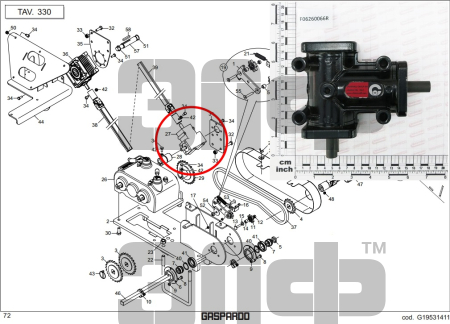 GASPARDO Reduktor Maximetro F06260066 (7787)