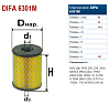EFOT (T6301M) 201-1117040A tonk.och (DIFA) (12805)