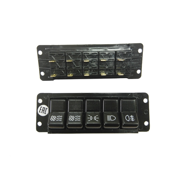 K-744 Blok klavishnih viklyuchatelei 53.3710-06.09 AO PTZ (9466)