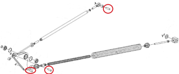 POLSEE Palec mehanizma prodolnogo kopir KZK 1775601 (15681)