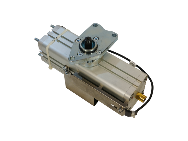 Пневмоцилиндр поворотный  КПП T7 (КПП Пневмо-3) SRF05A8050-3000303 АОПТЗ (2)